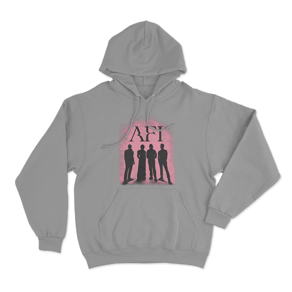 AFI Silhouette Photo Unisex Hoodie Grey AFI Silhouette Photo Unisex Hoodie Grey
