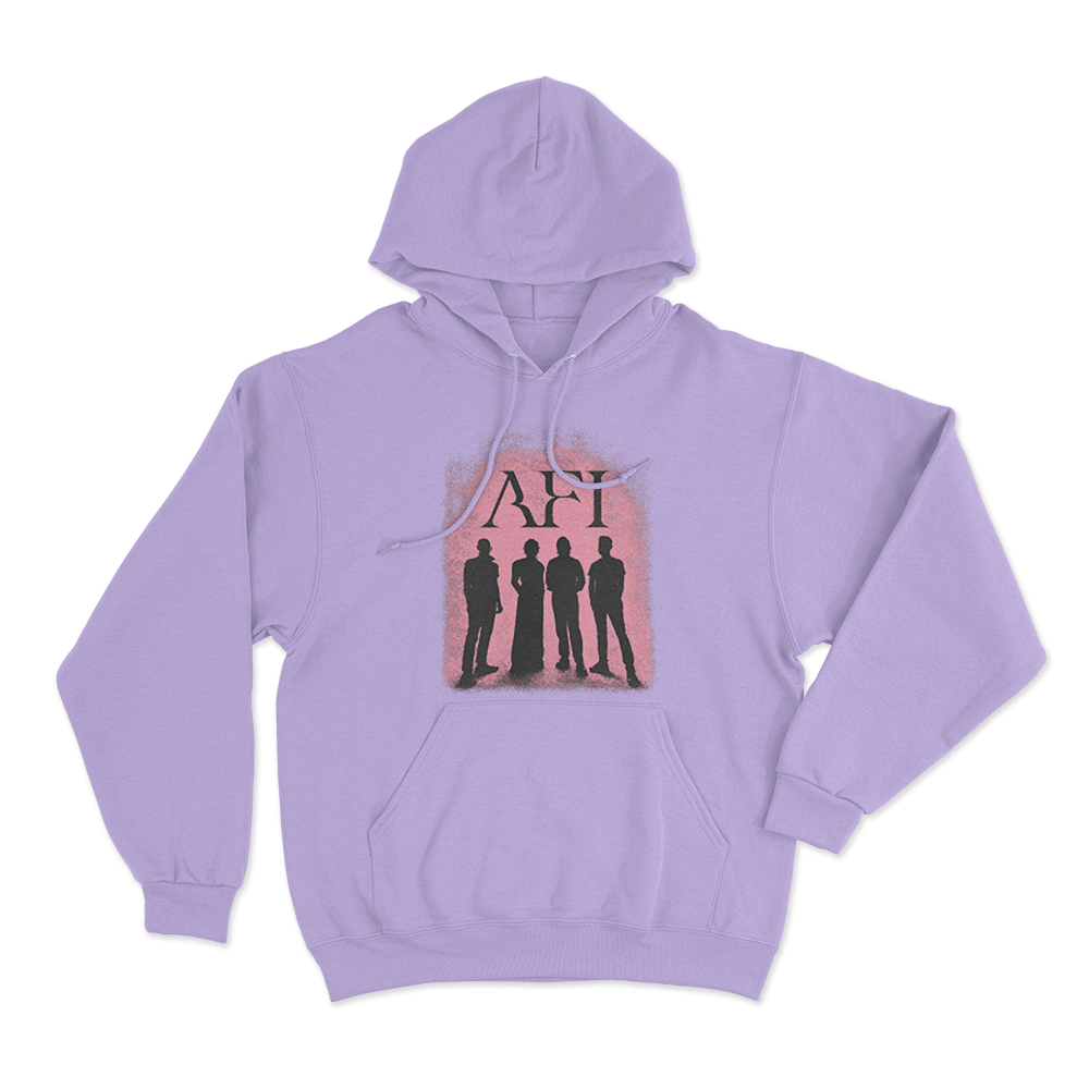 AFI Silhouette Photo Unisex Hoodie Purple AFI Silhouette Photo Unisex Hoodie Purple