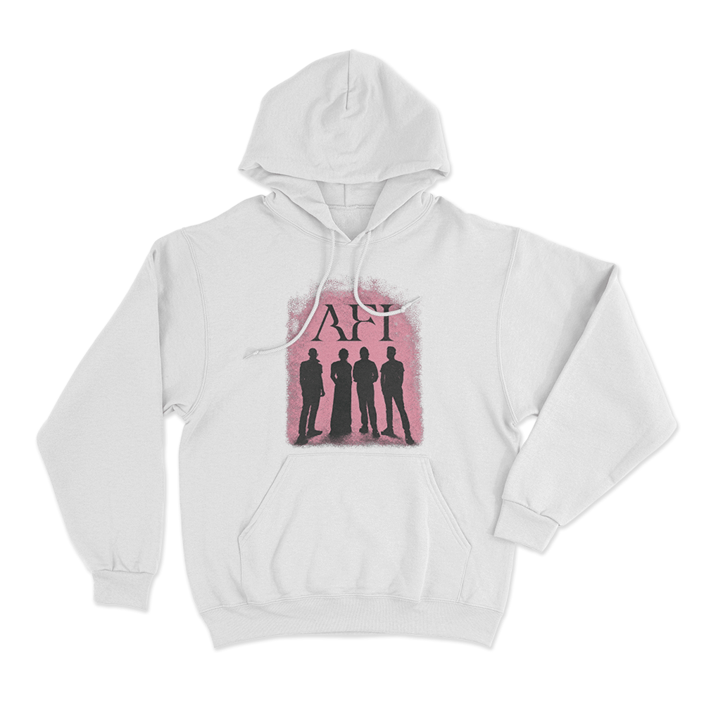 AFI Silhouette Photo Unisex Hoodie White AFI Silhouette Photo Unisex Hoodie White