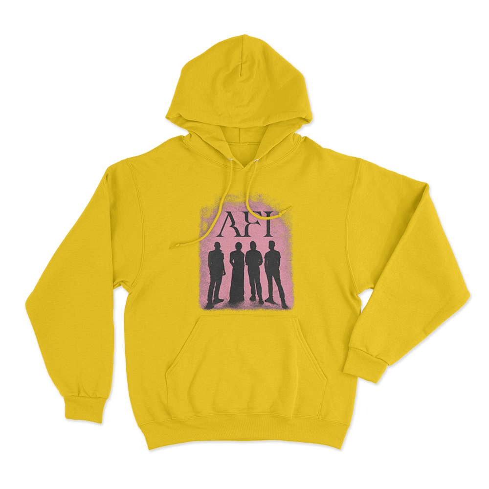AFI Silhouette Photo Unisex Hoodie Yellow AFI Silhouette Photo Unisex Hoodie Yellow